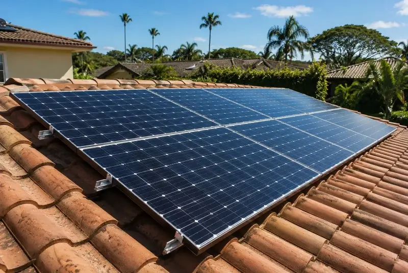 Installation de panneaux solaires à Châtonnay